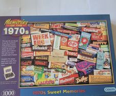 Gibson's 1970s Sweet Memories jigsaw