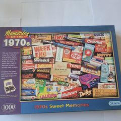 Gibson's 1970s Sweet Memories jigsaw