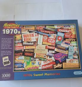 Gibson's 1970s Sweet Memories jigsaw