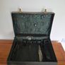 Antique Edwardian Gentleman's Leather Vanity Case Monogram RA Image 8