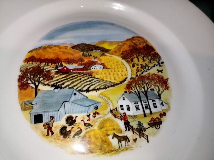 Pair of rare Royal Tara large plates