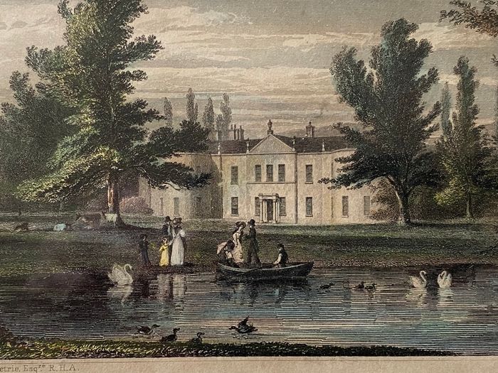 Antique print of Terenure Dublin 6