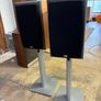 B&W DM303 Bookshelf Speakers + Stands Image 2