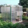 14 x Polycarbonate UV-Resistant, Transparent, Double Wall Sheets, Greenhouse Sheets Hollow Chamber Sheets - 4 mm Thick Image 4