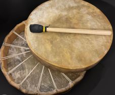 Handmade shamanic drum