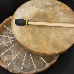 Handmade shamanic drum