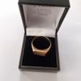 18k / ct Gold Ring mens / gents with Natural Diamons Image 4