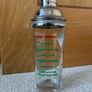 Vintage novelty Tabasco Brand glass cocktail shaker Image 2