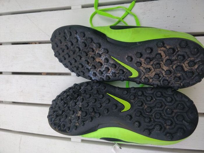 Children's Astro Turf Nike Mercurials, size 5.5.