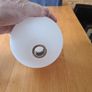5 White Globe Lights SHADES. . In Very Good Condition. Image 7