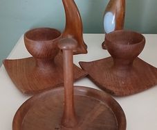 Mid-century Wooden Items