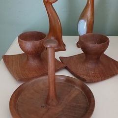 Mid-century Wooden Items