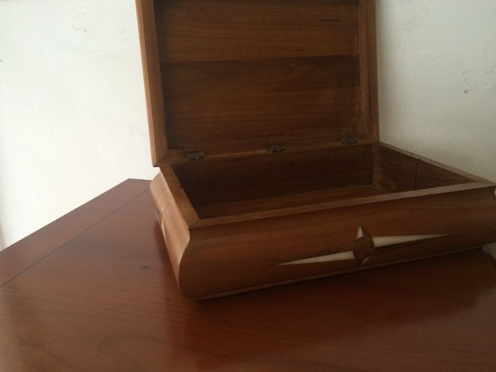 Jewellery Box Inlaid Teak