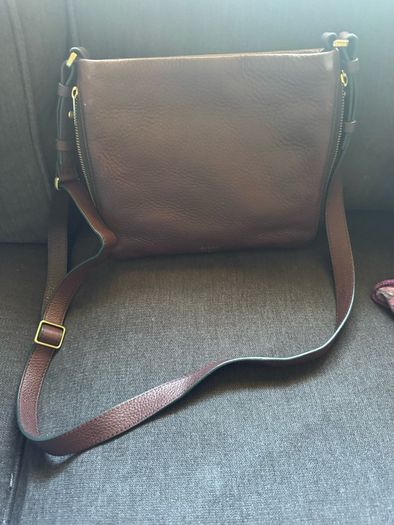 Fossil leather bag