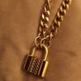 Costume  padlock necklace Image 3