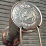 Vintage 1970s Tiger Head Brand Metal Flashlight Image 5