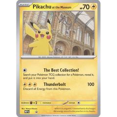 Pokemon Pikachu At The Museum Jumbo Card