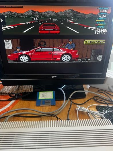 Amiga 500+  Recapped + 2MB RAM + Mouse + Joystick + Games + Modulator