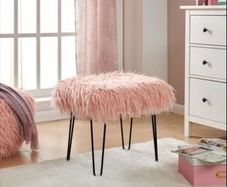 dressing  table fluffy stool