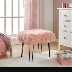 dressing  table fluffy stool