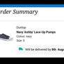 Size 5 Ladies Dunlop canvas trainers Image 7
