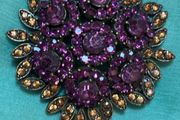 Brooch - Crystal - Vintage