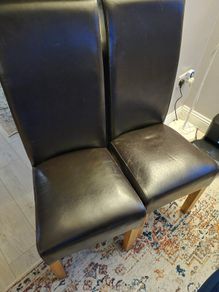 2 leather Chairs