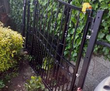 Wrought iron gates
