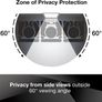 Original 3M Privacy Filter for 25in /63.50CM Full Screen Monitor with COMPLY Magnetic Attach, 16:9, PF250W9EM (New) Image 9