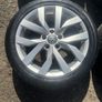 17 inch Genuine Volkswagen Alloys with Tyres  22545 R17 Image 2