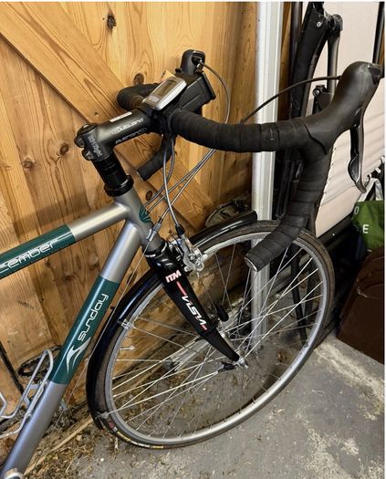 Titanium Road/Touring Bike With Shimano Ultegra Chainset