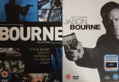The Bourne Movie Collection 1-5 (Matt Damon & Jeremy Renner) [5xMovie DVD]