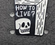 How to live enamel pin