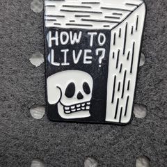 How to live enamel pin