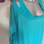 BPC blue long line sweatshirt 2 in 1 size UK24/26 EU52/54 Perfect condition Postage included Image 2