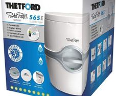 Unused Thetford Camping Toilet with Electric Flush