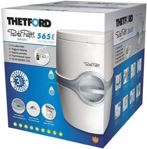 Unused Thetford Camping Toilet with Electric Flush