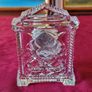 Original And Authentic Waterford Crystal Footed Mantle Clock Made In Ireland Image 6