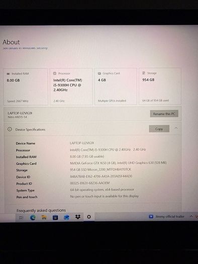 Acer Nitro 5 Gaming Laptop | Fully Serviced & Ready to Go