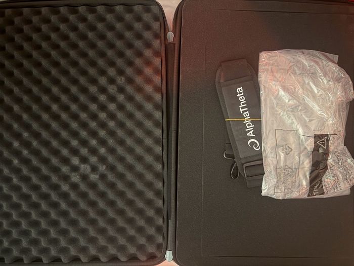 Alpha Theta Omnis Duo with decksaver and bag