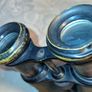 WW1 Era Binoculars In Original Case Image 10