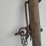 VINTAGE wood and steel horse harness Image 4