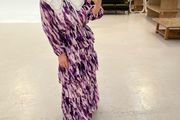 tiered maxi dress