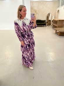 tiered maxi dress