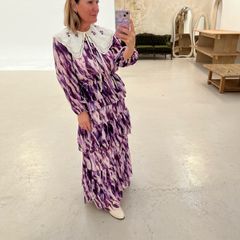 tiered maxi dress