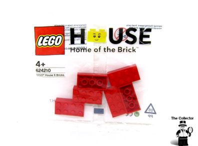 LEGO House Home of the Bricks 6 Bricks Polybag 2017 Set 624210 From Lego House Exibition Brand New Sealed Rare Very Hard To Find