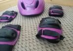 KIDCOOL helmet with arm and knee pads