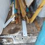 wooden poles x 6 Image 3