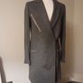 VANESSA Bruno Coat French Designer Wool Coat uk8 Image 2