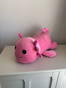 Pink plush toy